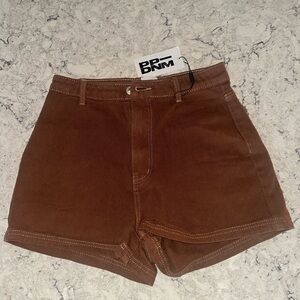 NWT Princess Polley brown denim shorts ￼Size M